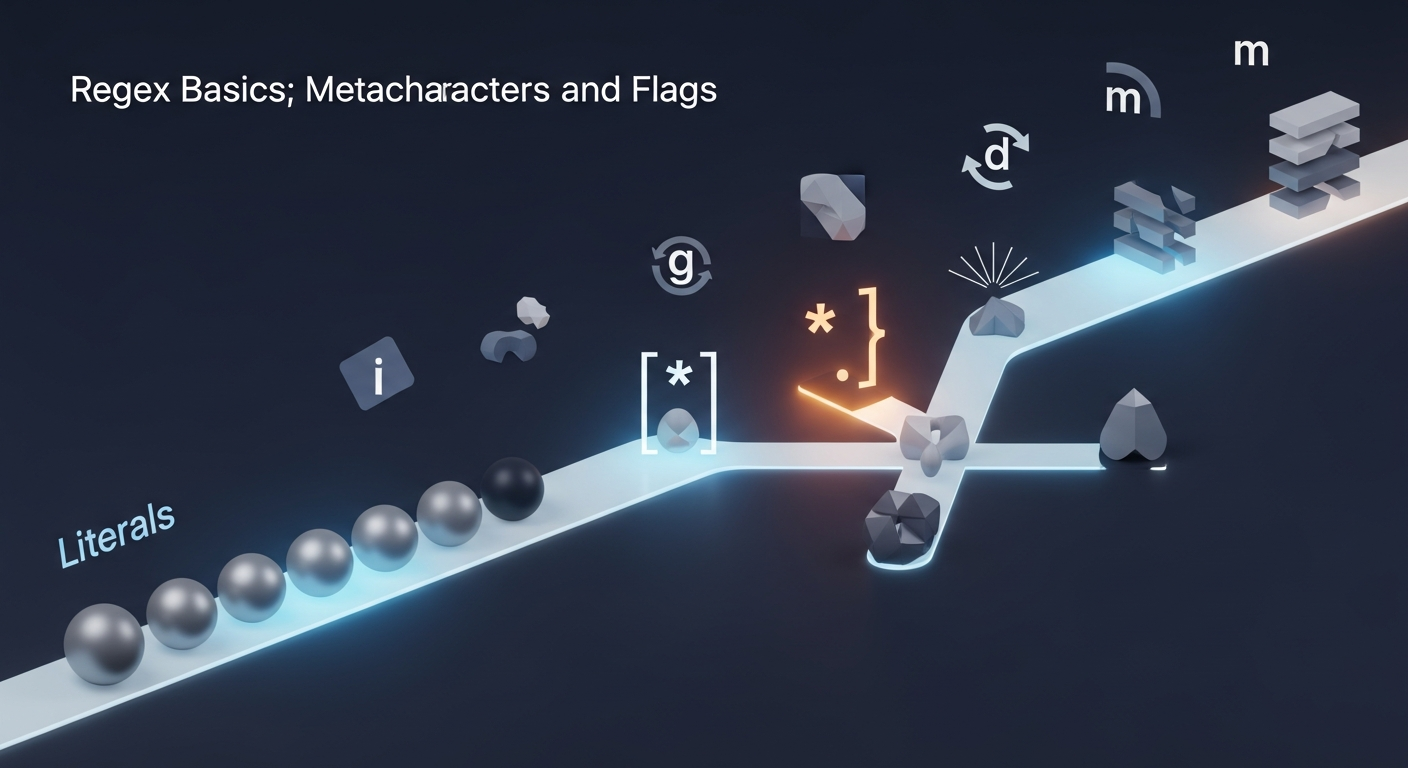 2. Regex Basics: Literals, Metacharacters, and Flags