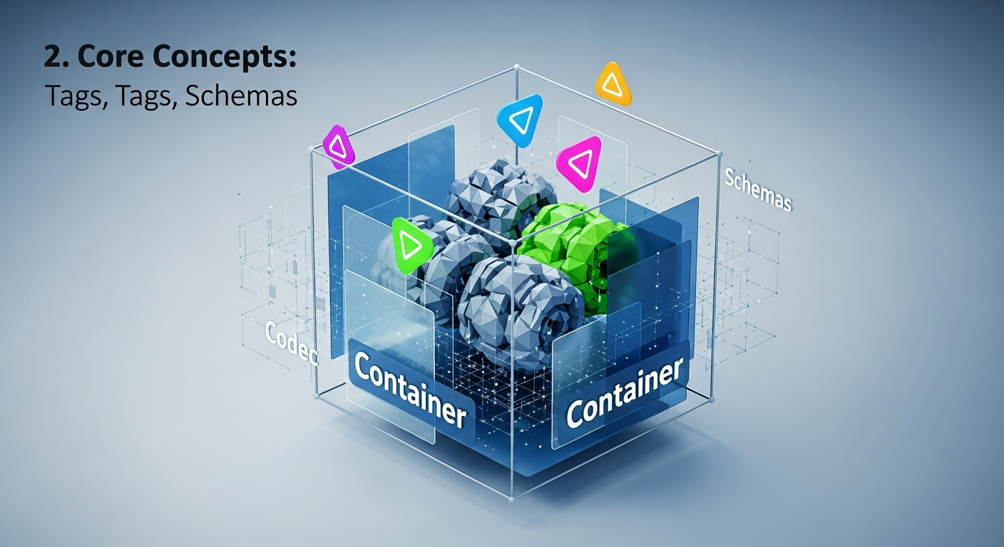 2. Core Concepts: Containers, Codecs, Tags, Schemas